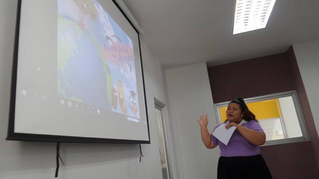 4. การพัฒนาทักษะวิชาชีพบรรณารักษศษสตร์และสารสนเทศศาสตร์ : การออกแบบและพัฒนาสื่อประชาสัมพันธ์