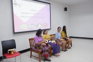 3. พิธีไหว้ครู ประจำปีการศึกษา 2561 โปรแกรมวิชาบรรณารักษศาสตร์และสารสนเทศศาสตร์ คณะมนุษศาสตร์และสังคมศาสตร์ มหาวิยาลัยราชภัฏกำแพงเพชร