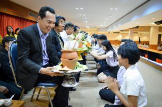 10. พิธีไหว้ครู ประจำปีการศึกษา 2561 คณะมนุษศาสตร์และสังคมศาสตร์ มหาวิยาลัยราชภัฏกำแพงเพชร