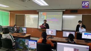 2. การอบรมเชิงปฏิบัติการและการประกวดออกแบบสร้างสรรค์ผลงานสื่อ ด้วยโปรแกรม CANVA หัวข้อ “ห้องสมุดในฝัน” (แบบโปสเตอร์) โครงการ 50 ปี KPRU สู่การพัฒนาท้องถิ่นอย่างยั่งยืน  วันที่ 27 มกราคม 2566