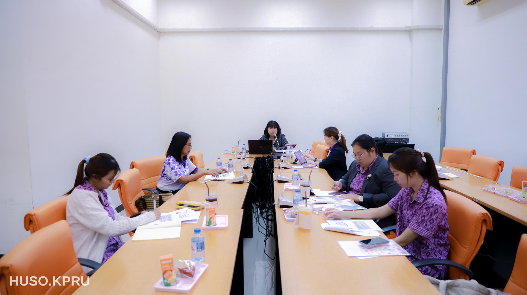 4. กิจกรรม การพัฒนาสมรรถนะและความถนัดทางวิชาชีพครู ภายใต้โครงการพัฒนาผู้เรียนและการบริหารจัดการหลักสูตร AUN-QA โปรแกรมวิชาบรรณารักษศาสตร์และสารสนเทศศึกษา  วันที่ 1 มีนาคม 2568 ณ ห้องประชุมบุนนาค  คณะมนุษยศาสตร์และสังคมศาสตร์  มหาวิทยาลัยราชภัฏกำแพงเพชร
